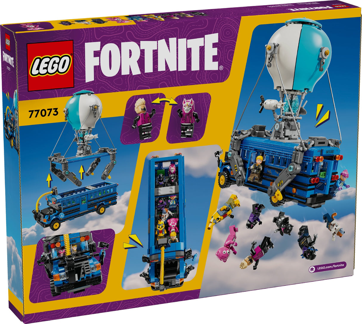 LEGO FORTNITE BATTLE BUS 77073 AGE:10+