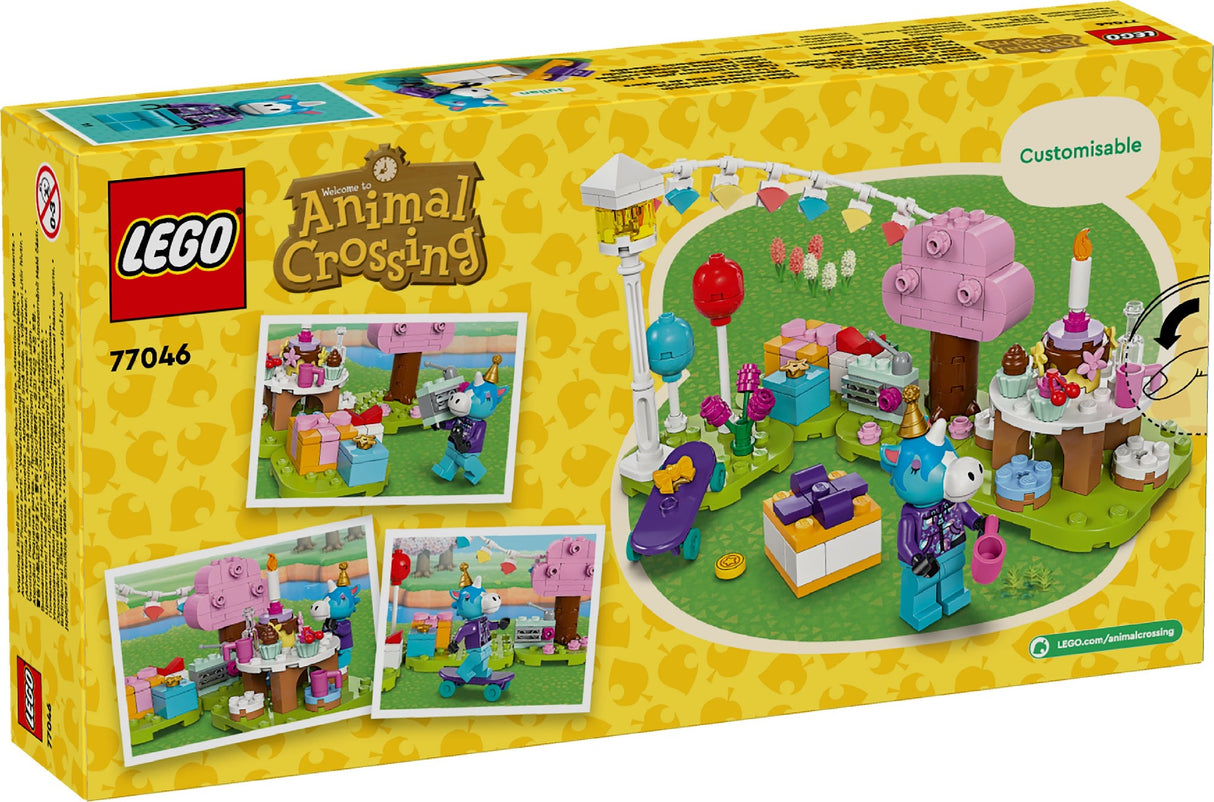 LEGO ANIMAL CROSSING JULIAN'S BIRTHDAY PARTY 77046 AGE: 6+