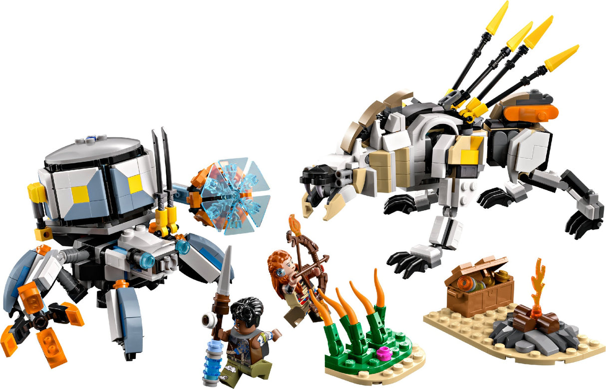 LEGO HORIZON ADVENTURES ALOY & VARL VS. SHELL-WALKER & SAWTOOTH 77037 AGE: 9+