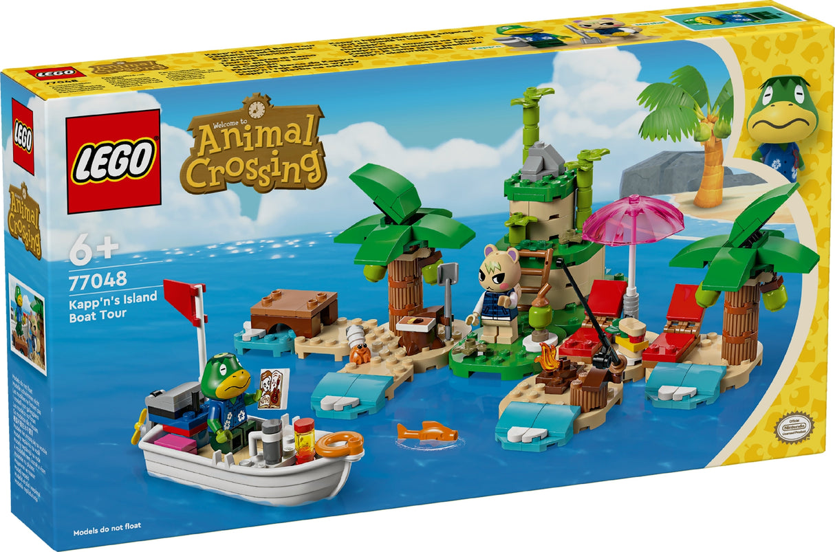 LEGO ANIMAL CROSSING KAPP'N'S ISLAND BOAT TOUR 77048 AGE: 6+