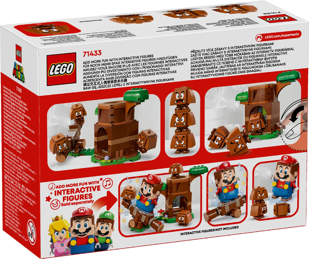 LEGO SUPER MARIO GOOMBAS PLAYGROUND 71433 AGE: 7+