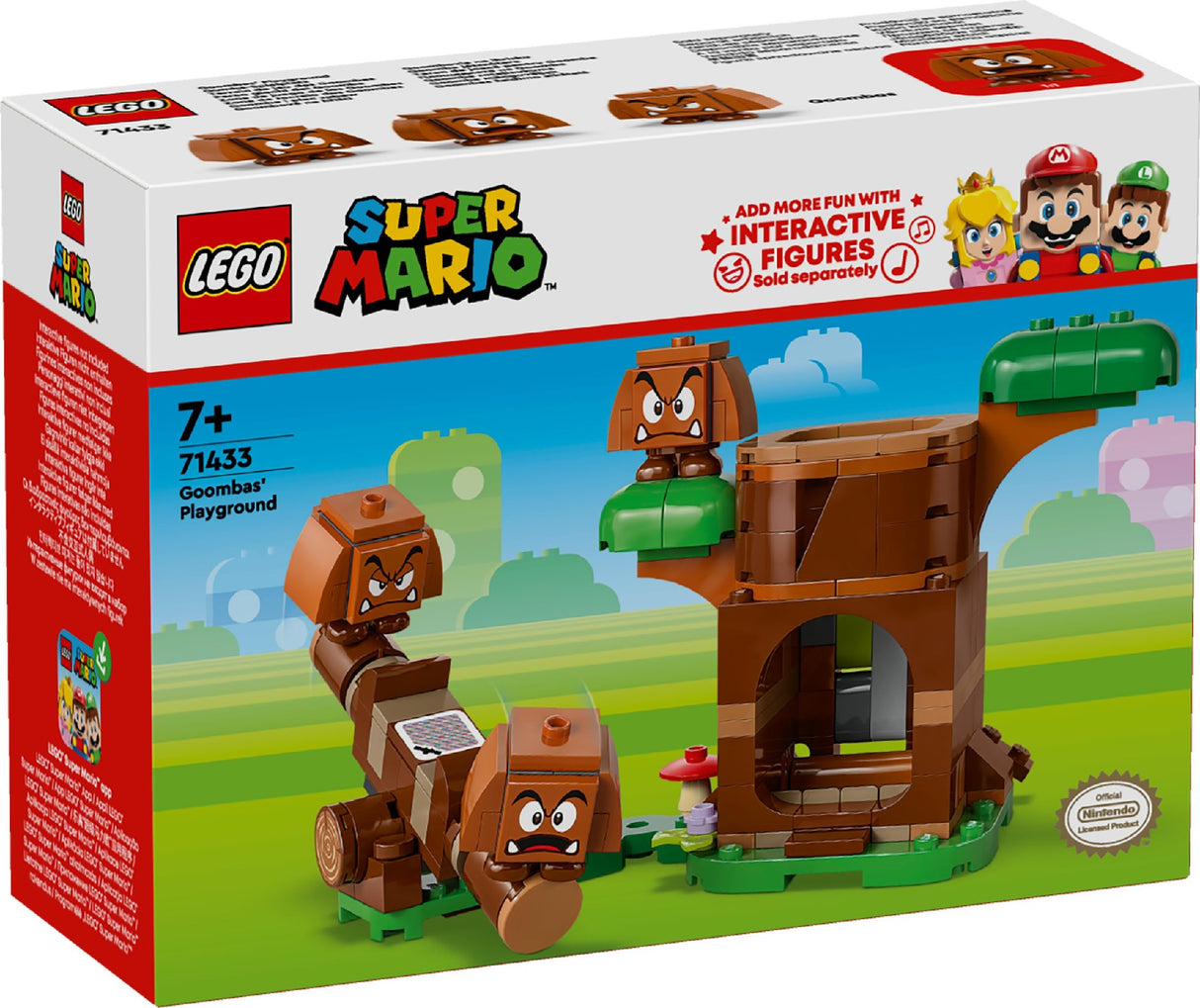 LEGO SUPER MARIO GOOMBAS PLAYGROUND 71433 AGE: 7+