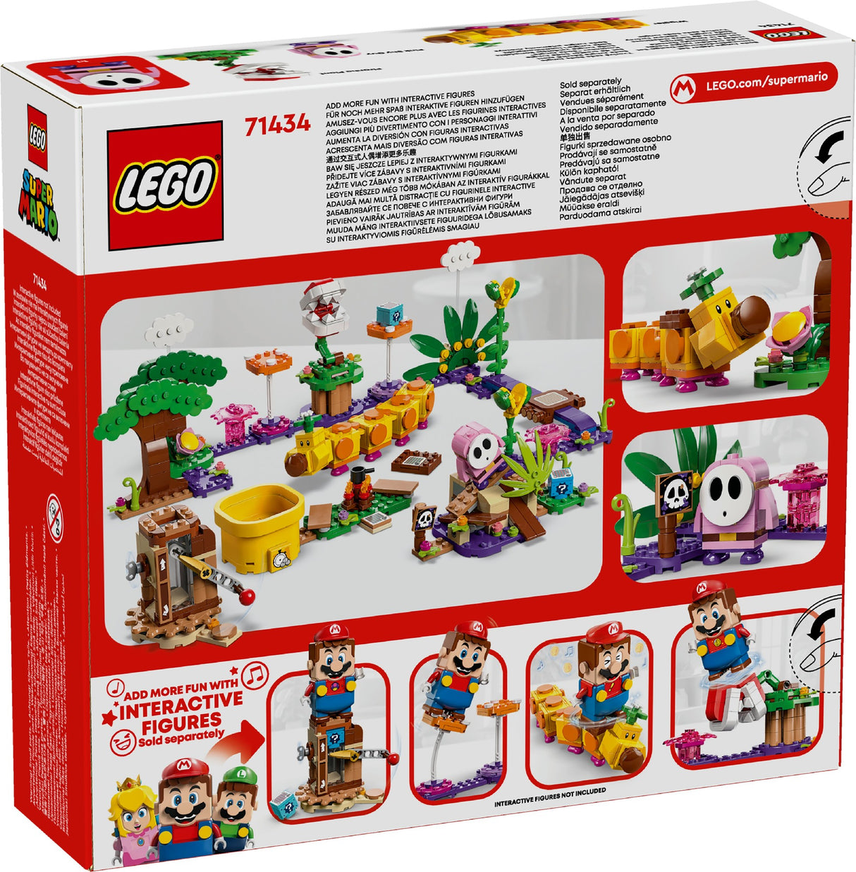 LEGO SUPER MARIO SODA JUNGLE MAKER SET 71434 AGE: 7+