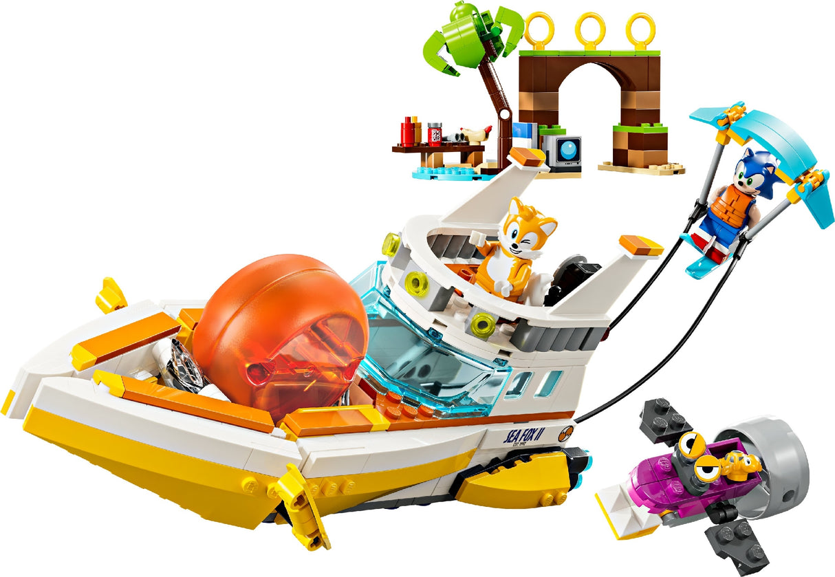 LEGO SONIC THE HEDGEHOG TAILS' ADVENTURE BOAT 76997 AGE:8+