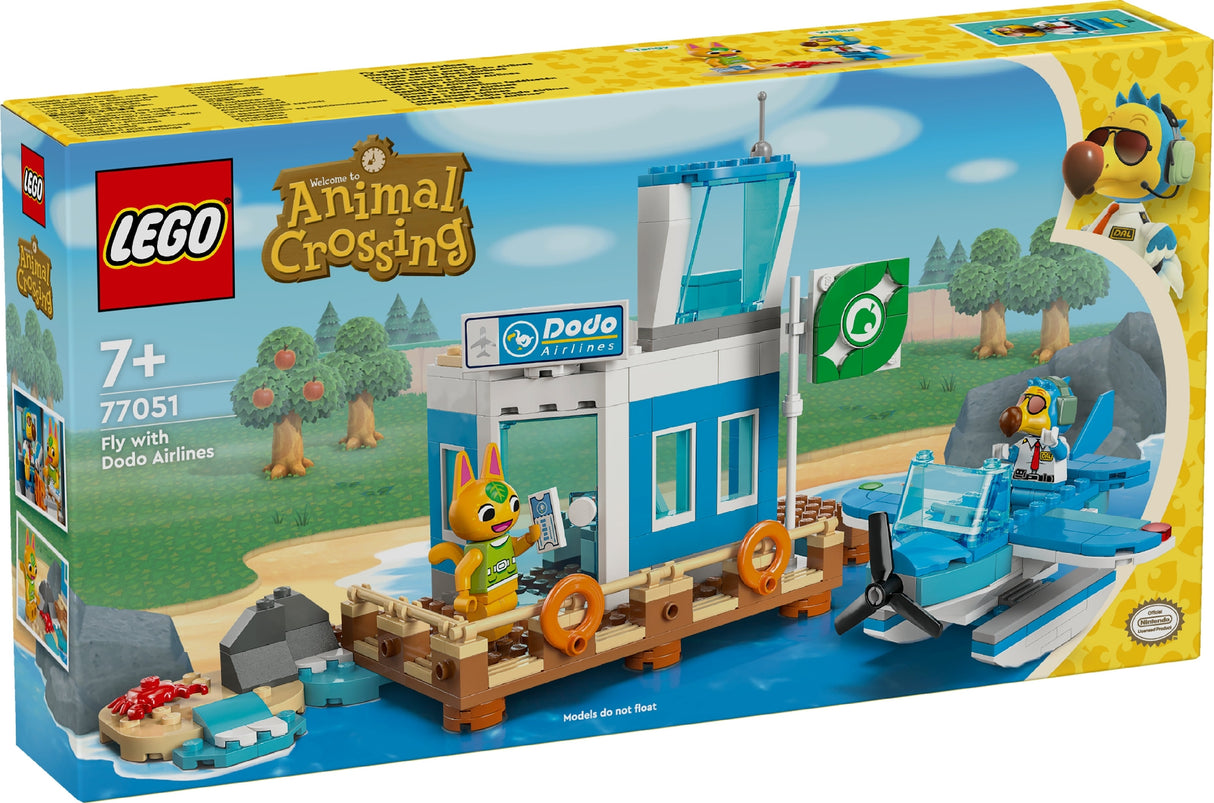 LEGO ANIMAL CROSSING FLY WITH DODO AIRLINES 77051 AGE: 7+ 