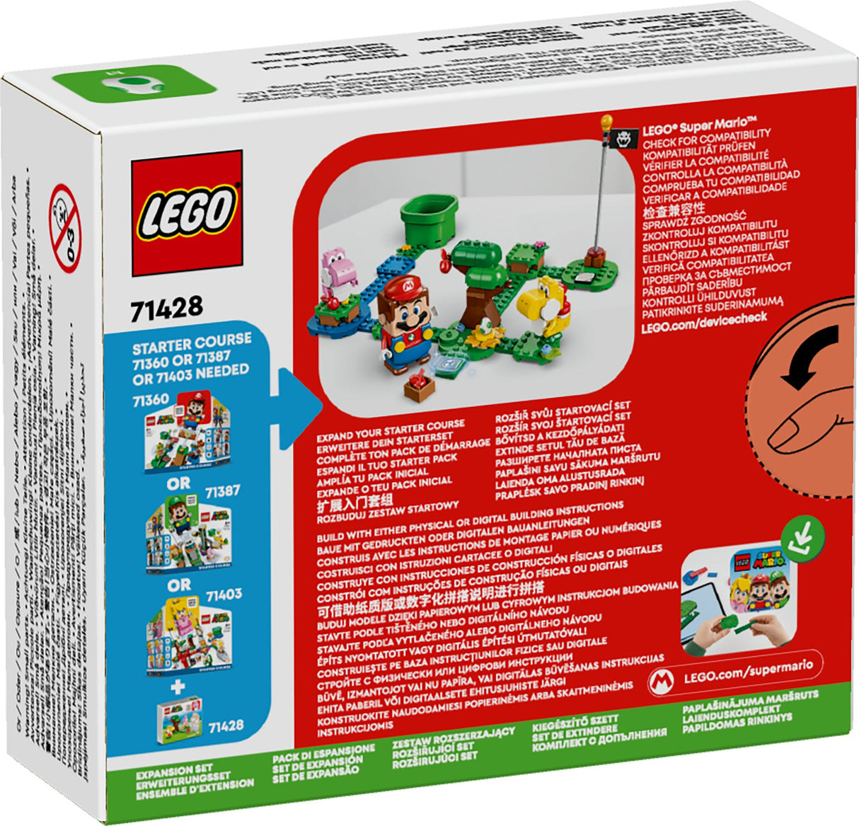 LEGO Super Mario Yoshi's Egg-cellent Forest Expansion Set 71428 Age: 6+