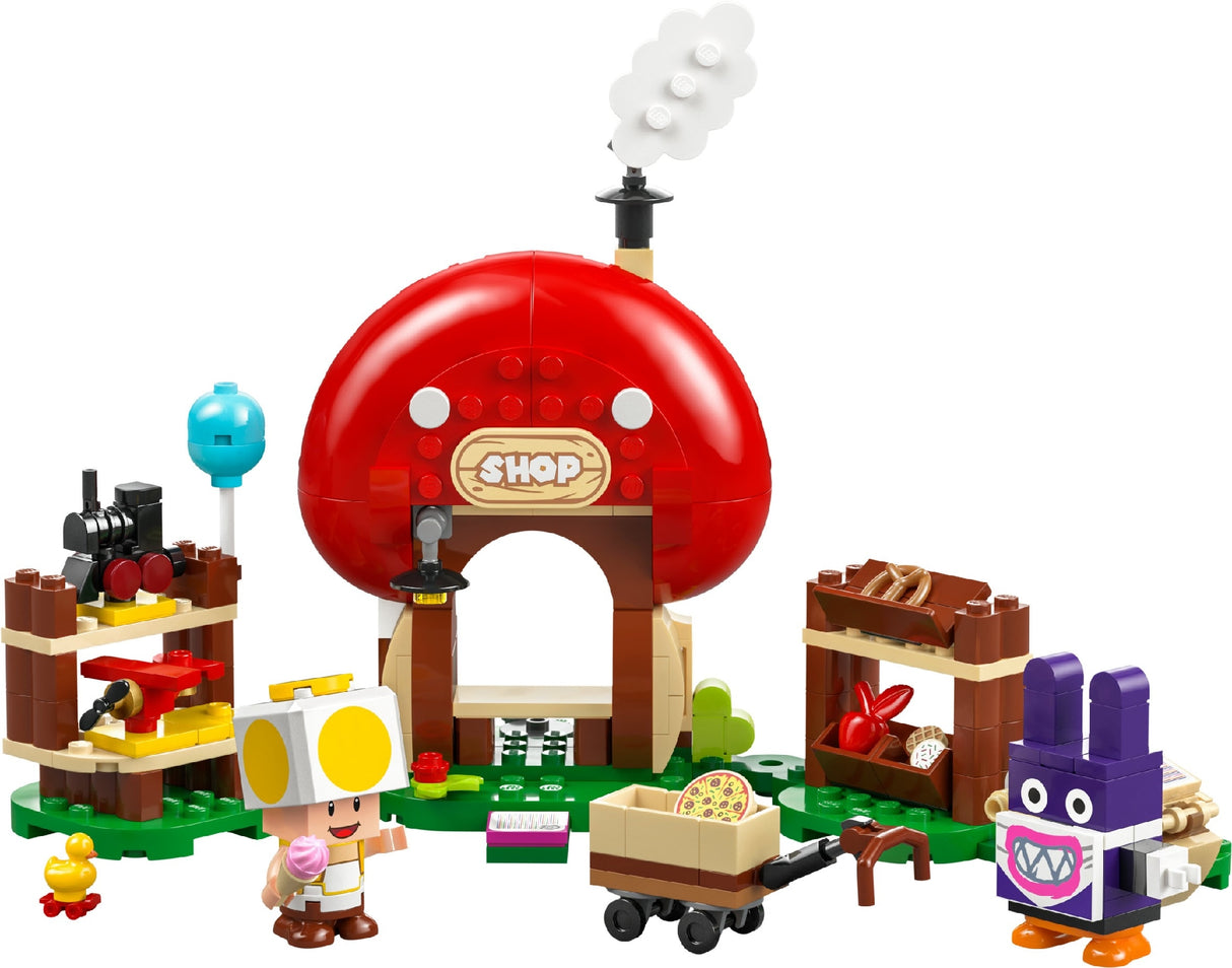 LEGO SUPER MARIO NABBIT AT TOAD'S SHOP EXPANSION SET 71429 AGE: 7+