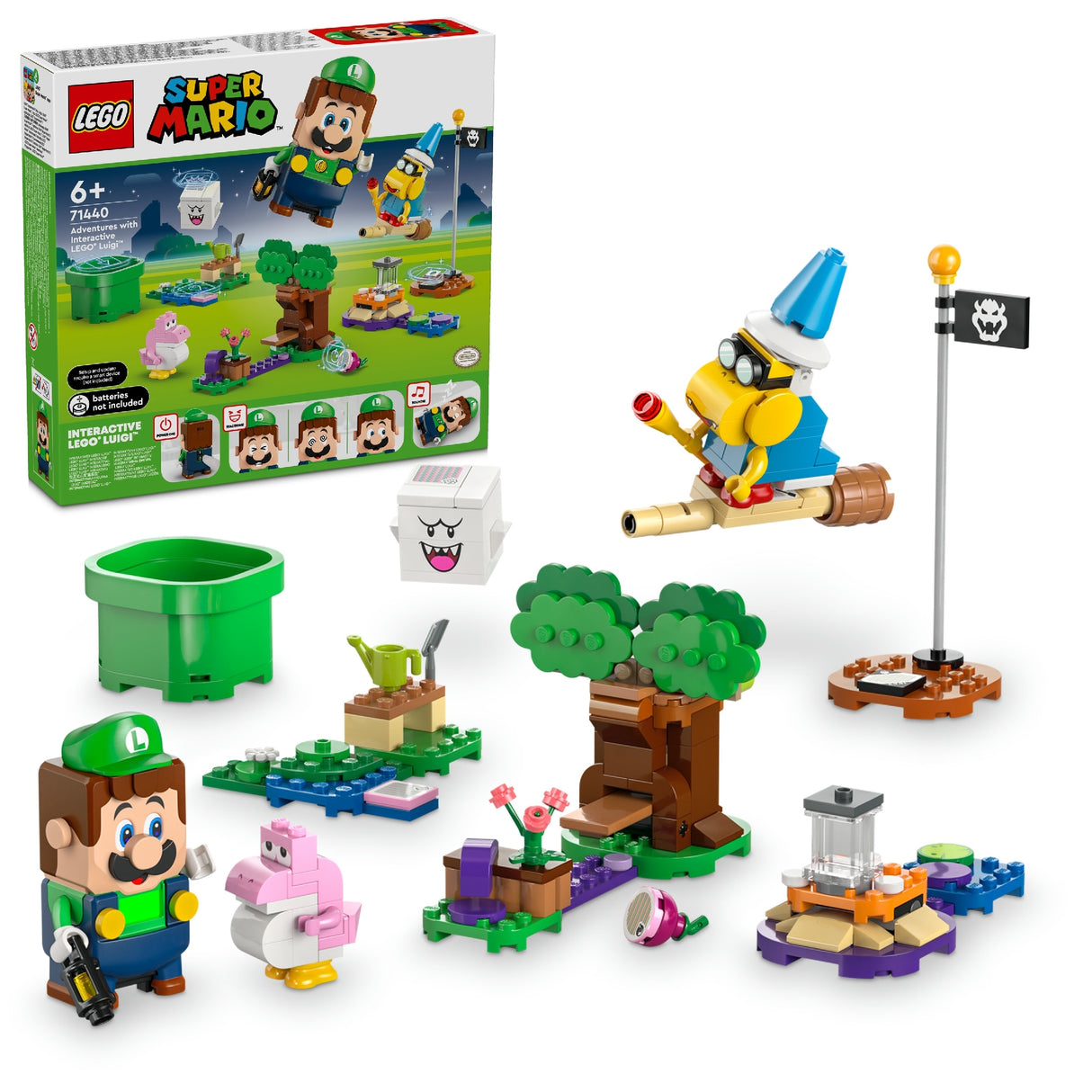 LEGO SUPER MARIO ADVENTURES WITH INTERACTIVE LEGO LUIGI 71440 AGE: 6+