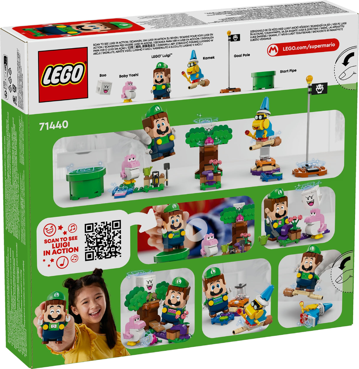 LEGO SUPER MARIO ADVENTURES WITH INTERACTIVE LEGO LUIGI 71440 AGE: 6+