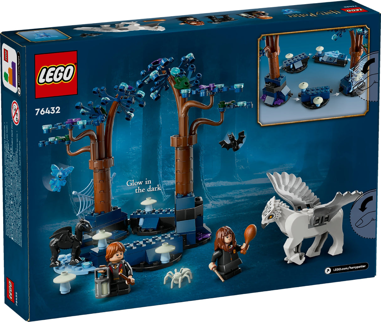 LEGO HARRY POTTER FORBIDDEN FOREST: MAGICAL CREATURES 76432 AGE: 8+