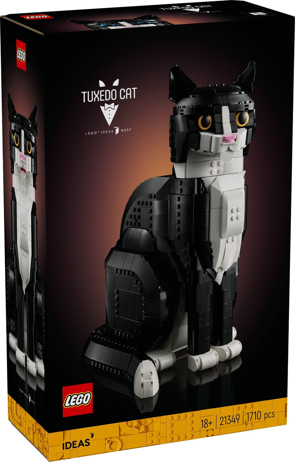 LEGO IDEAS TUXEDO CAT 21349 AGE: 18+