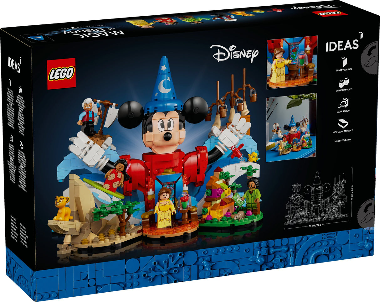 LEGO IDEAS MAGIC OF DISNEY 21352 AGE: 18+