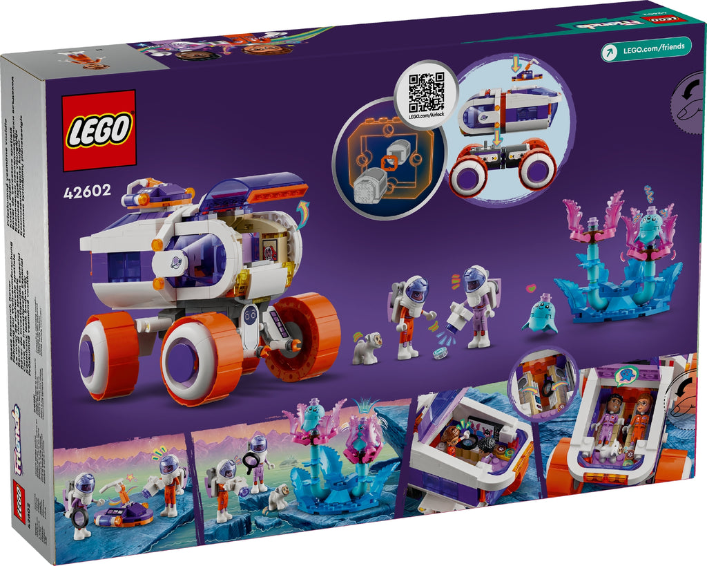 LEGO FRIENDS SPACE RESEARCH ROVER VEHICLE 42602 AGE: 8+