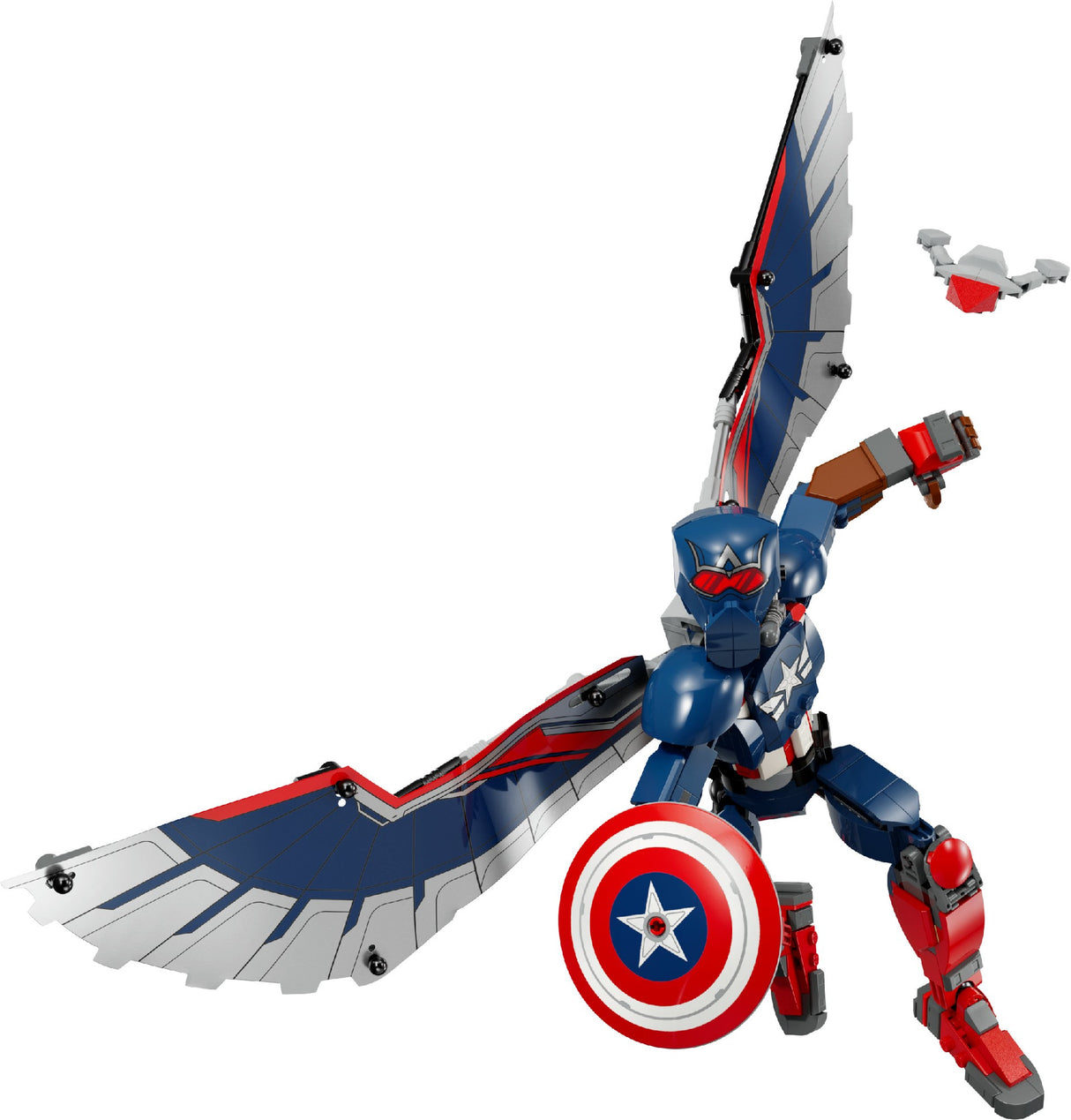 LEGO MARVEL NEW CAPTAIN AMERICA CONSTRUCTION FIGURE 76296 AGE:8+