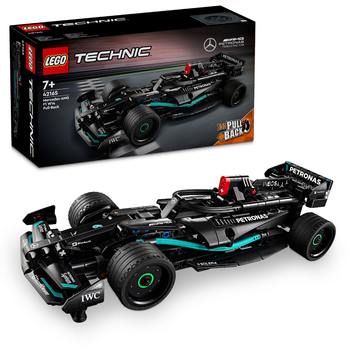 LEGO TECHNIC MERCEDES-AMG F1 W14 E PERFORMANCE PULL-BACK 42165 AGE: 7+