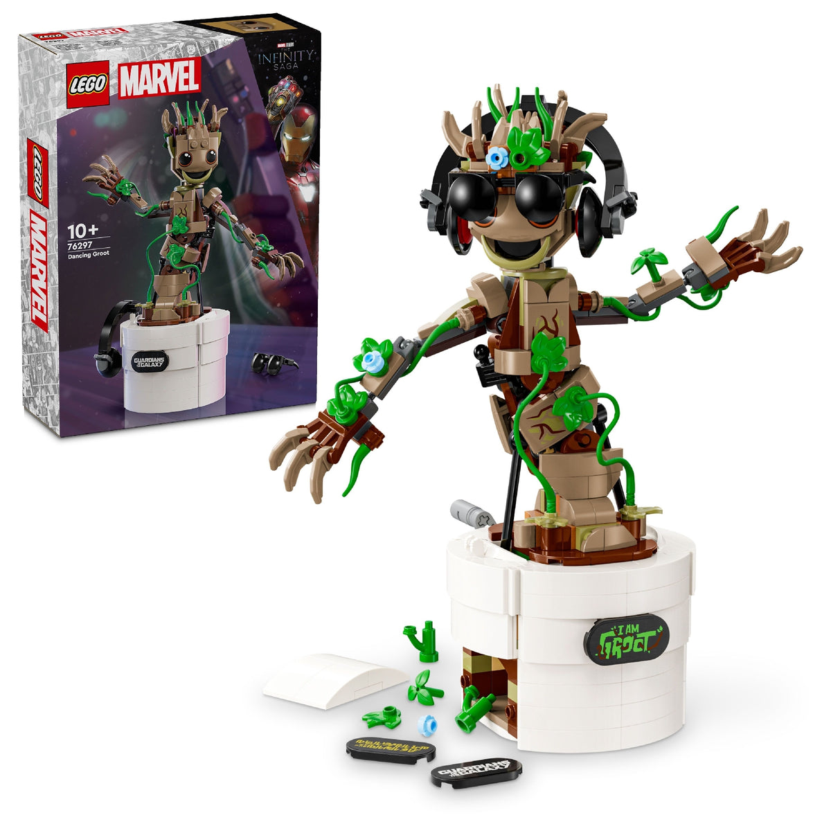 LEGO MARVEL DANCING GROOT 76297 AGE: 10+