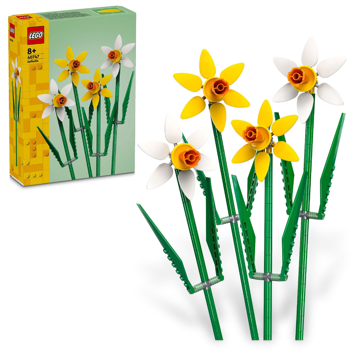 LEGO DAFFODILS 40747 AGE: 8+