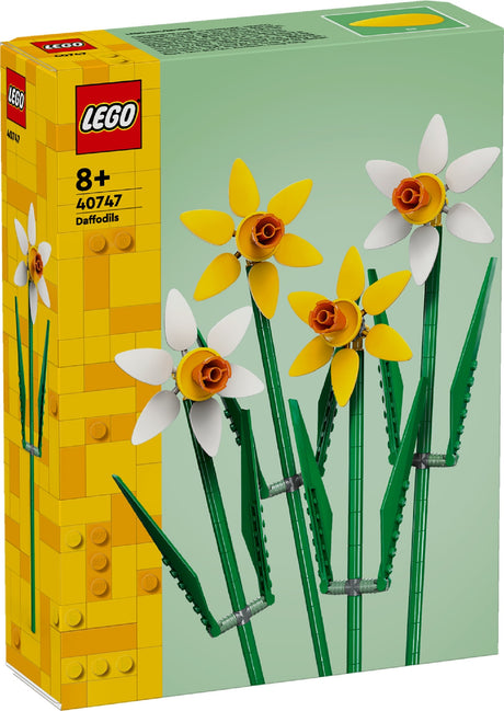 LEGO DAFFODILS 40747 AGE: 8+