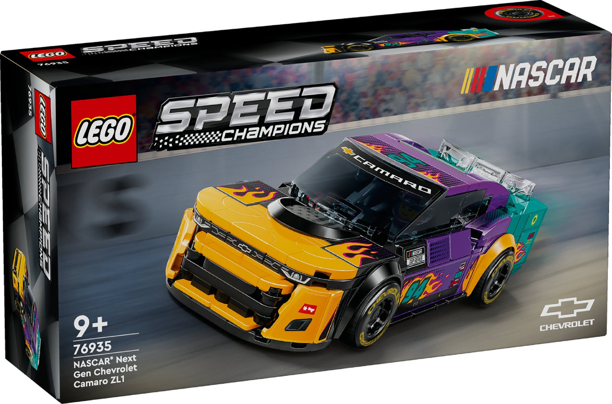 LEGO SPEED CHAMPIONS NASCAR NEXT GEN CHEVROLET CAMARO ZL1 76935 AGE:9+