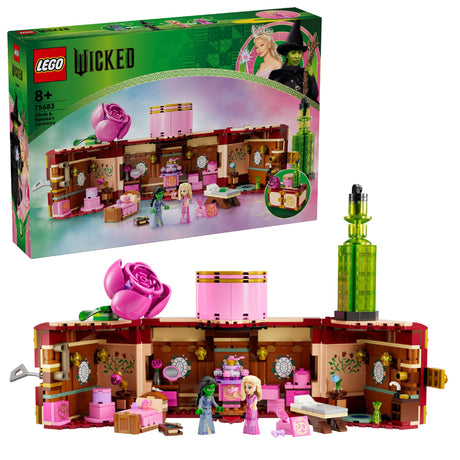 LEGO WICKED GLINDA & ELPHADORA'S DORMITORY 75683 AGE: 8+