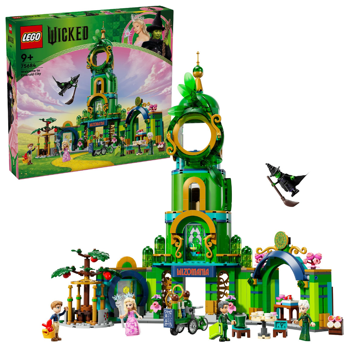 LEGO WICKED WELCOME TO EMERALD CITY 75684 AGE: 9+