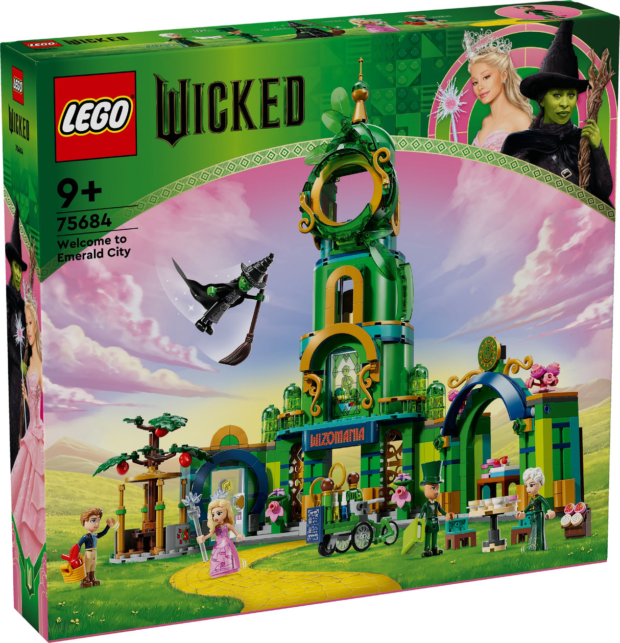 LEGO WICKED WELCOME TO EMERALD CITY 75684 AGE: 9+