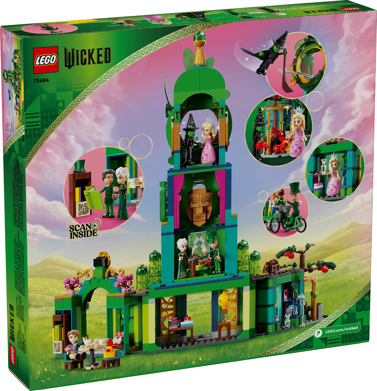 LEGO WICKED WELCOME TO EMERALD CITY 75684 AGE: 9+