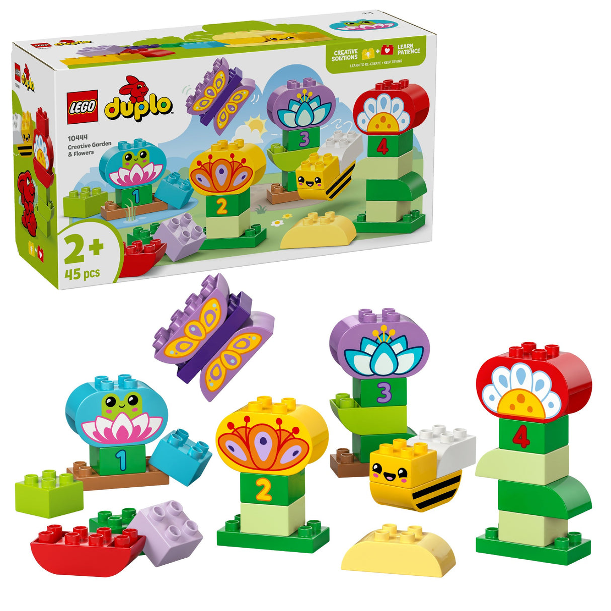 LEGO DUPLO CREATIVE GARDEN & FLOWERS 10444 AGE: 2+