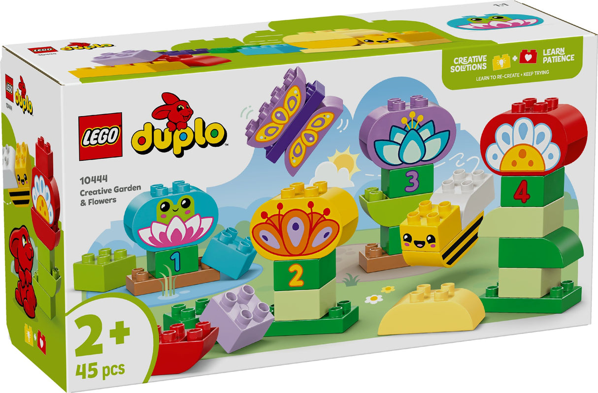 LEGO DUPLO CREATIVE GARDEN & FLOWERS 10444 AGE: 2+