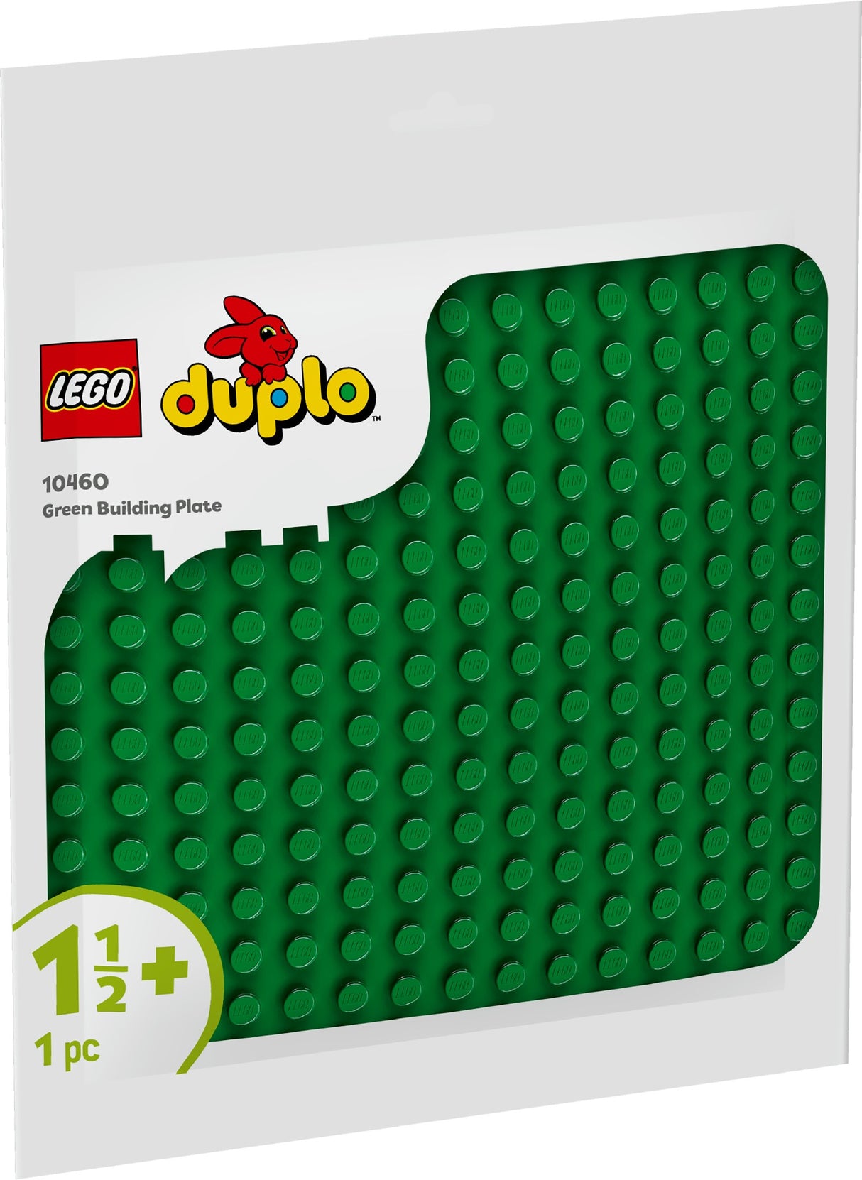 LEGO DUPLO GREEN BUILDING PLATE 10460 AGE: 1 1/2+