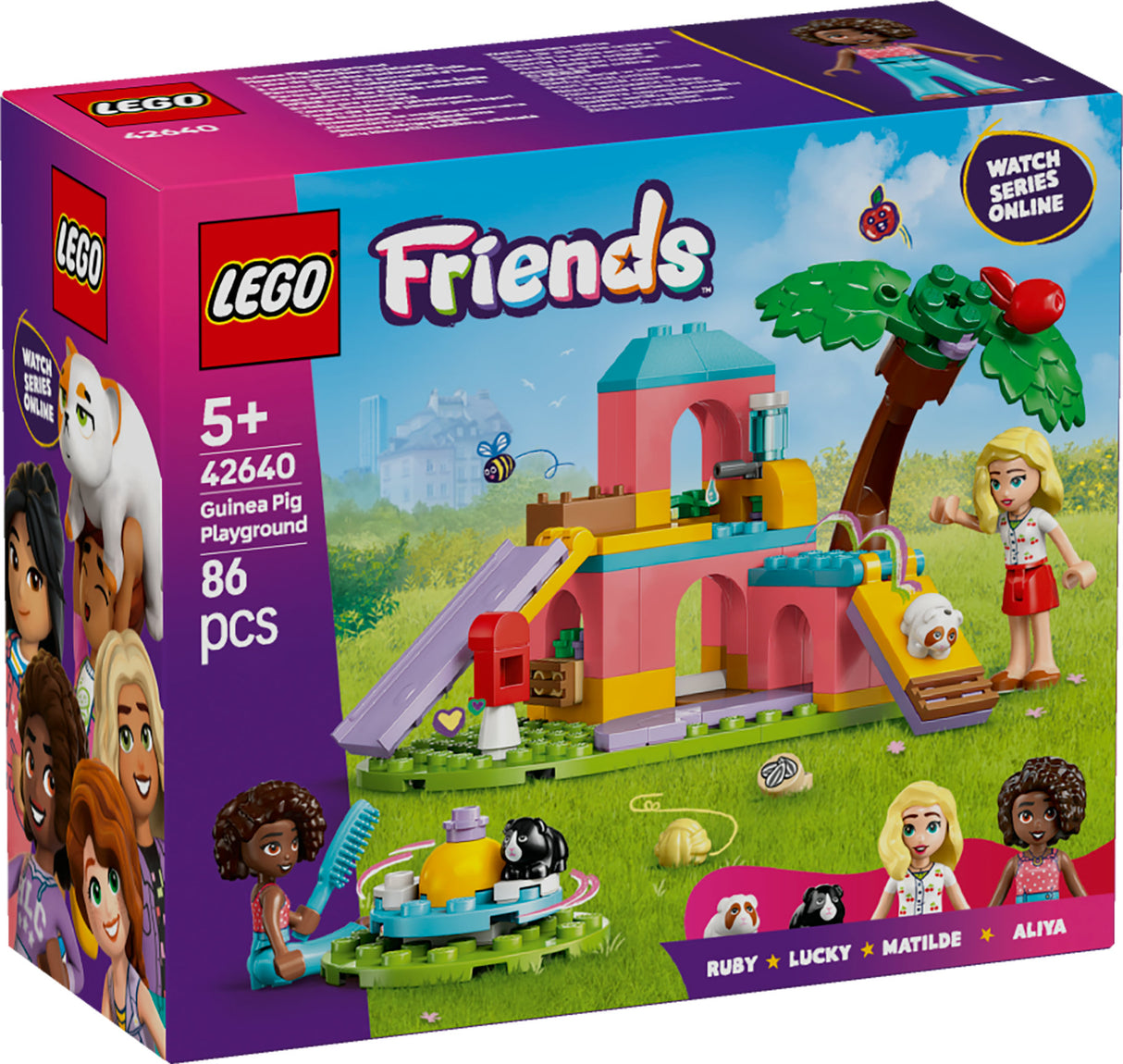 LEGO FRIENDS GUINEA PIG PLAYGROUND 42640 AGE: 5+