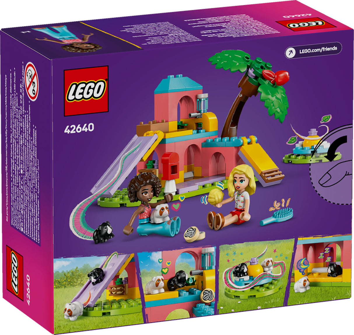 LEGO FRIENDS GUINEA PIG PLAYGROUND 42640 AGE: 5+