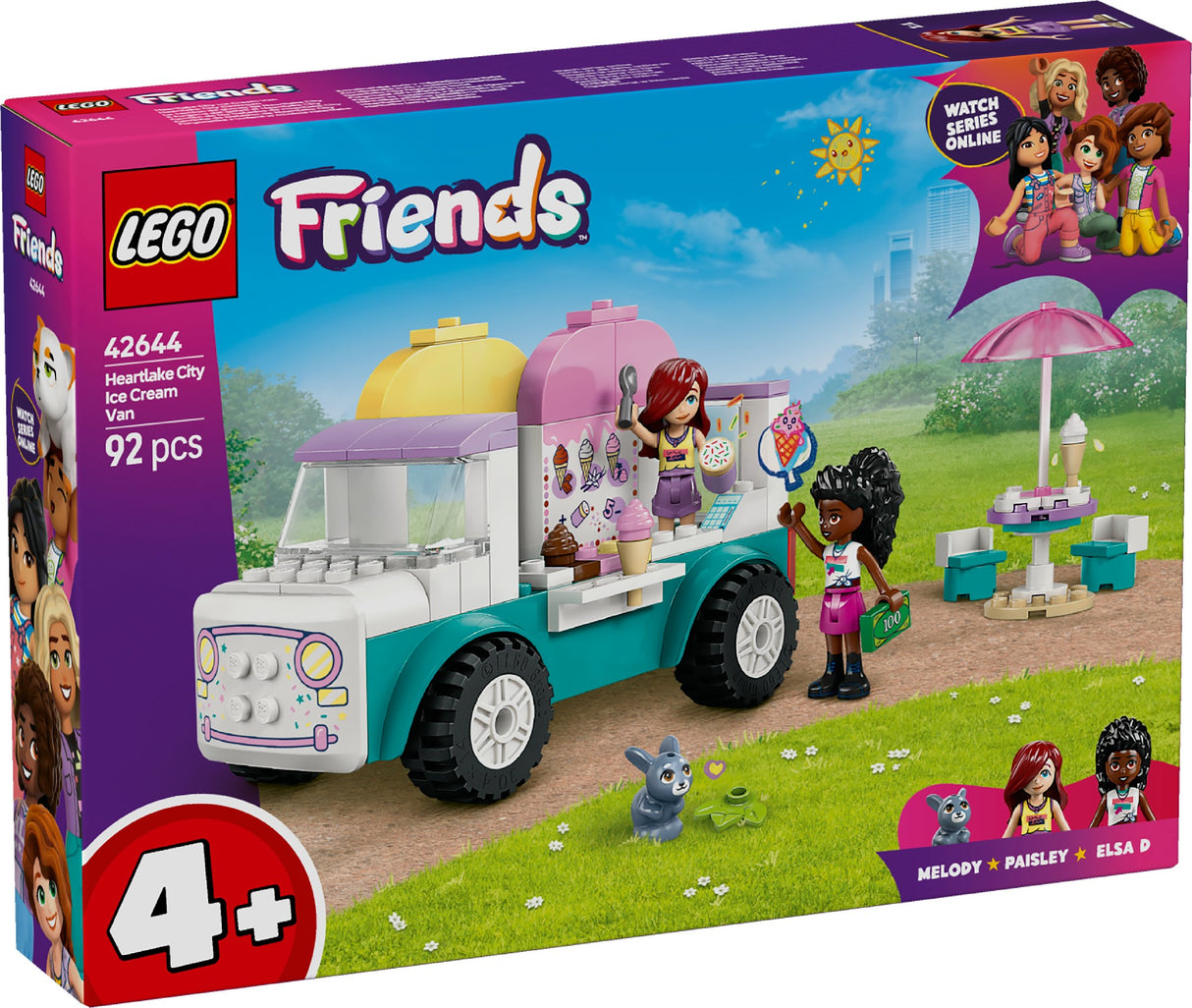 LEGO FRIENDS HEARTLAKE CITY ICE CREAM TRUCK 42644 AGE: 4+