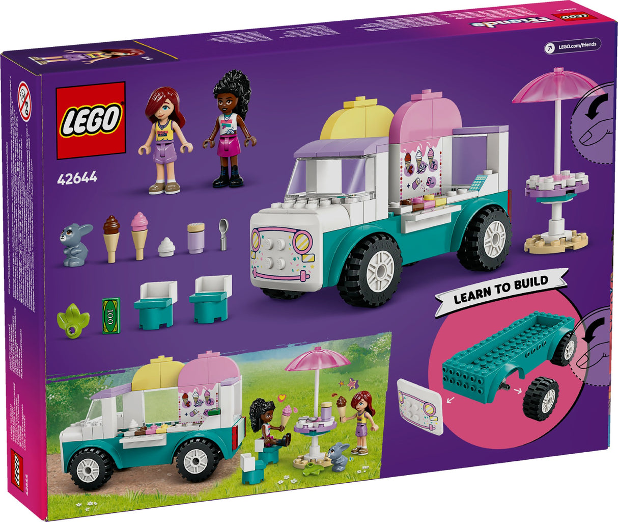 LEGO FRIENDS HEARTLAKE CITY ICE CREAM TRUCK 42644 AGE: 4+