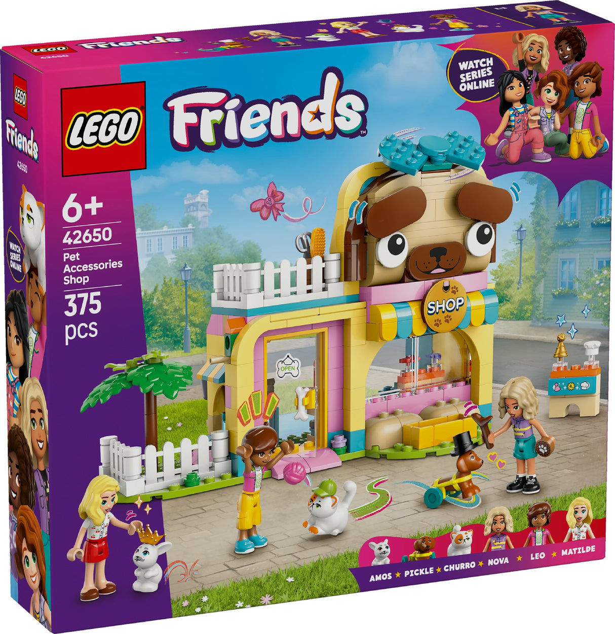 LEGO FRIENDS PET ACCESSORIES SHOP 42650 AGE: 6+