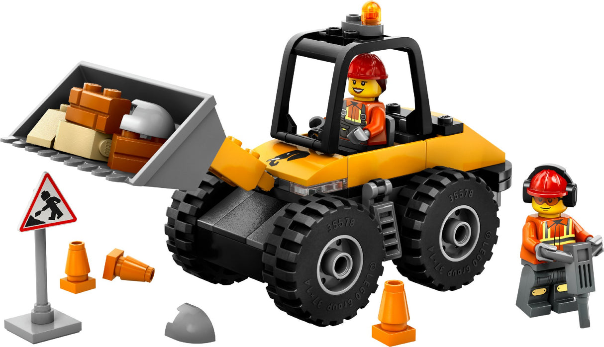 LEGO CITY 60450 YELLOW CONSTRUCTION WHEEL LOADER AGE: 4+