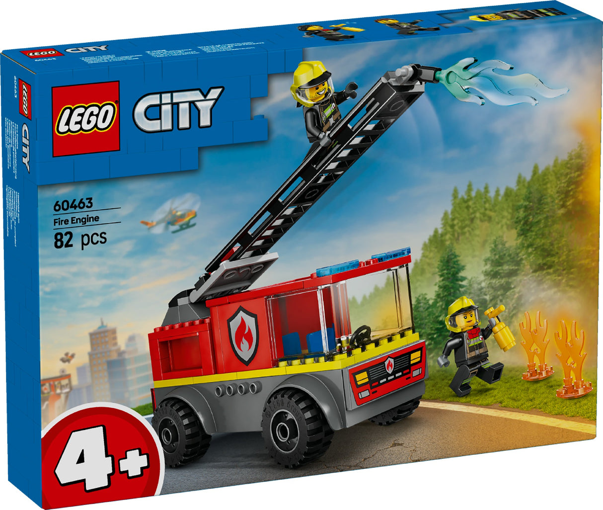 LEGO CITY FIRE LADDER TRUCK 60463 AGE: 4+