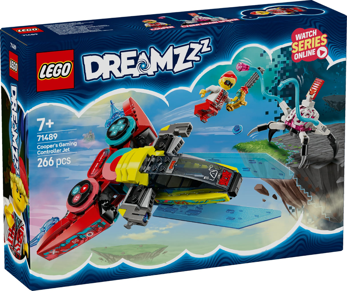 LEGO DREAMZZZ COOPER'S GAMING CONTROLLER JET 71489 AGE: 7+