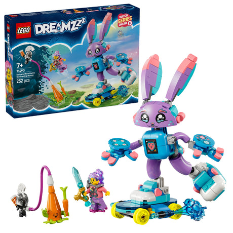 LEGO DREAMZZZ IZZIE AND BUNCHURRO THE GAMING BUNNY 71490 AGE: 7+