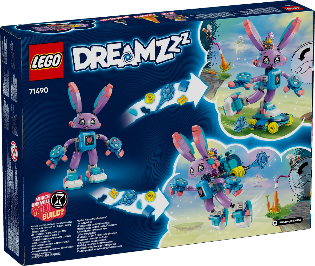 LEGO DREAMZZZ IZZIE AND BUNCHURRO THE GAMING BUNNY 71490 AGE: 7+