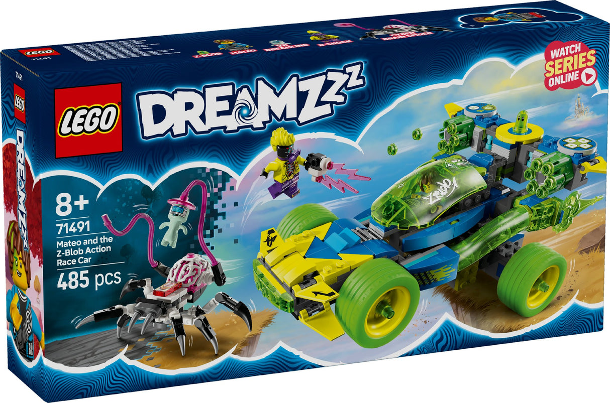 LEGO DREAMZZZ MATEO AND THE Z-BLOB ACTION RACE CAR 71491 AGE: 8+