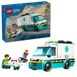 LEGO CITY EMERGENCY AMBULANCE 60451 AGE: 5+