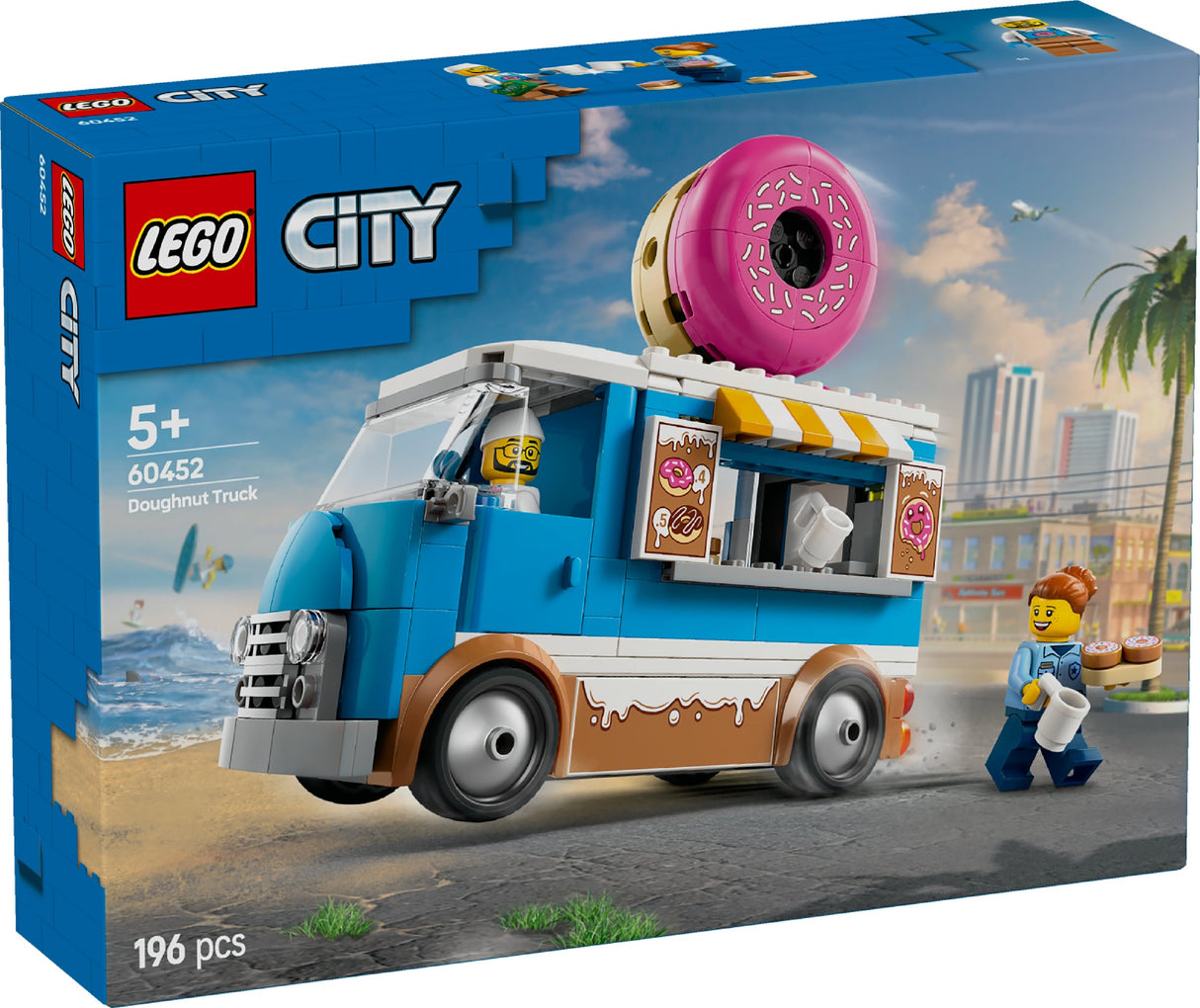 LEGO CITY DONUT TRUCK 60452 AGE: 5+