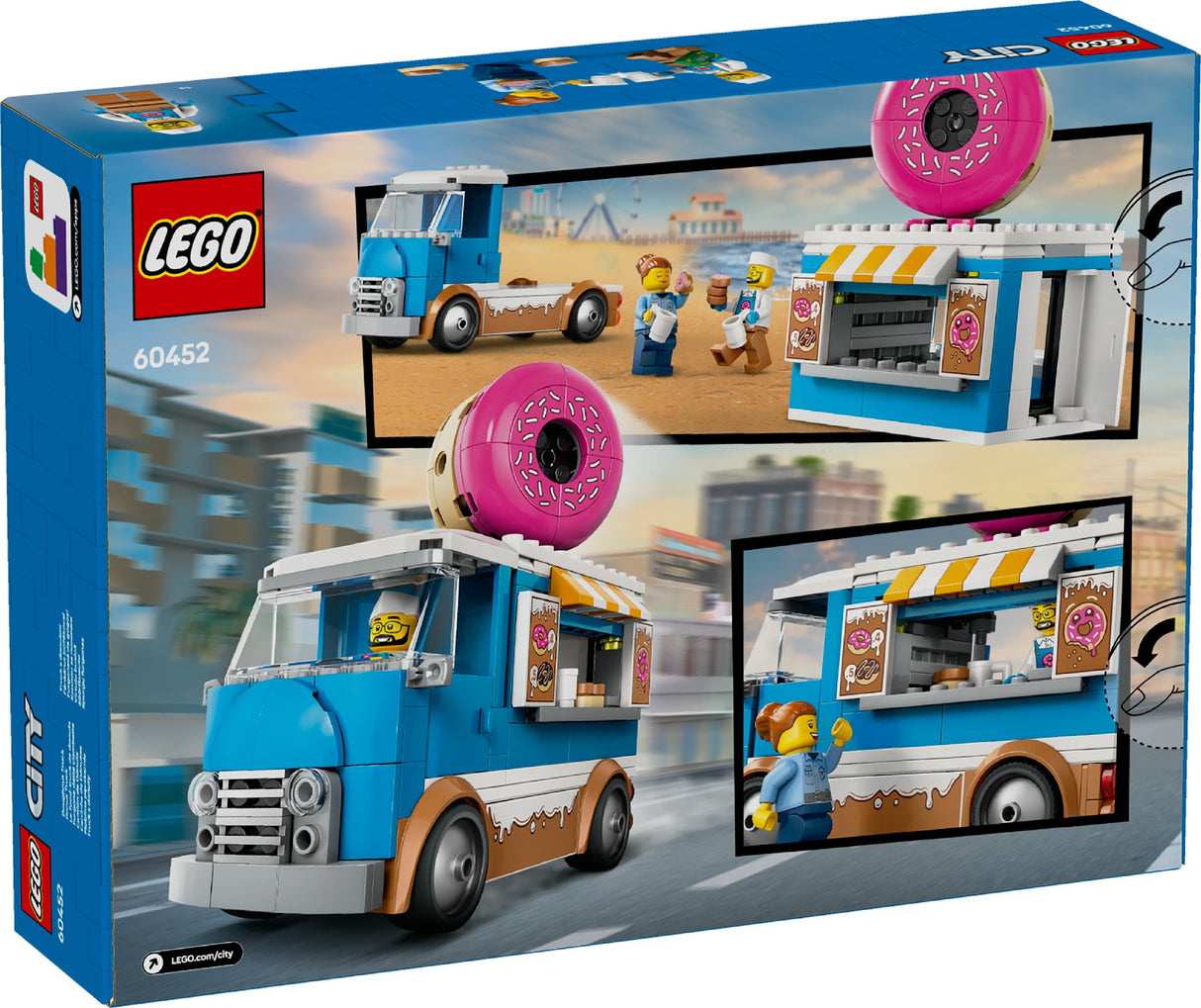 LEGO CITY DONUT TRUCK 60452 AGE: 5+