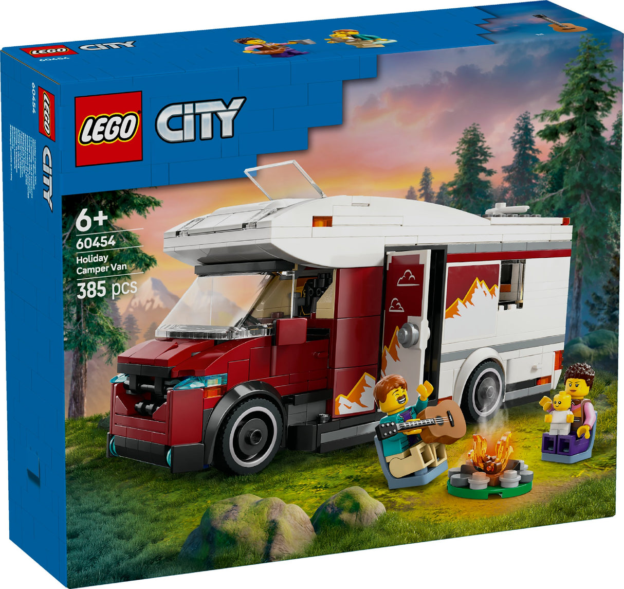 LEGO CITY HOLIDAY ADVENTURE CAMPER VAN 60454 AGE: 6+