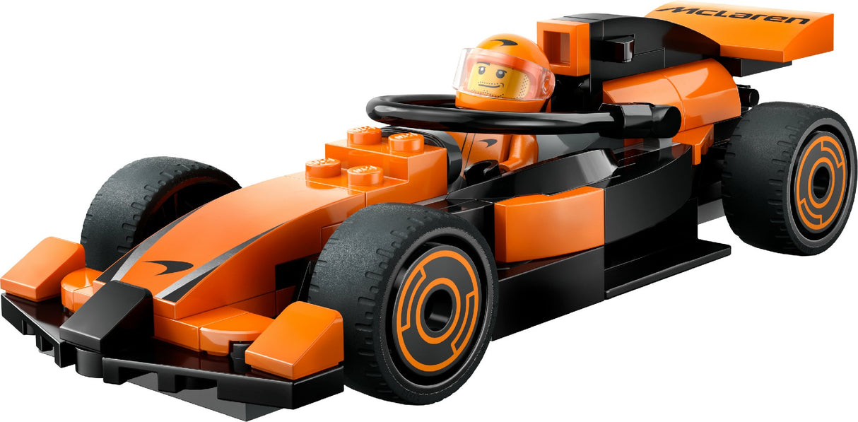 LEGO CITY F1 DRIVER WITH MCLAREN RACE CAR 60442 AGE: 6+