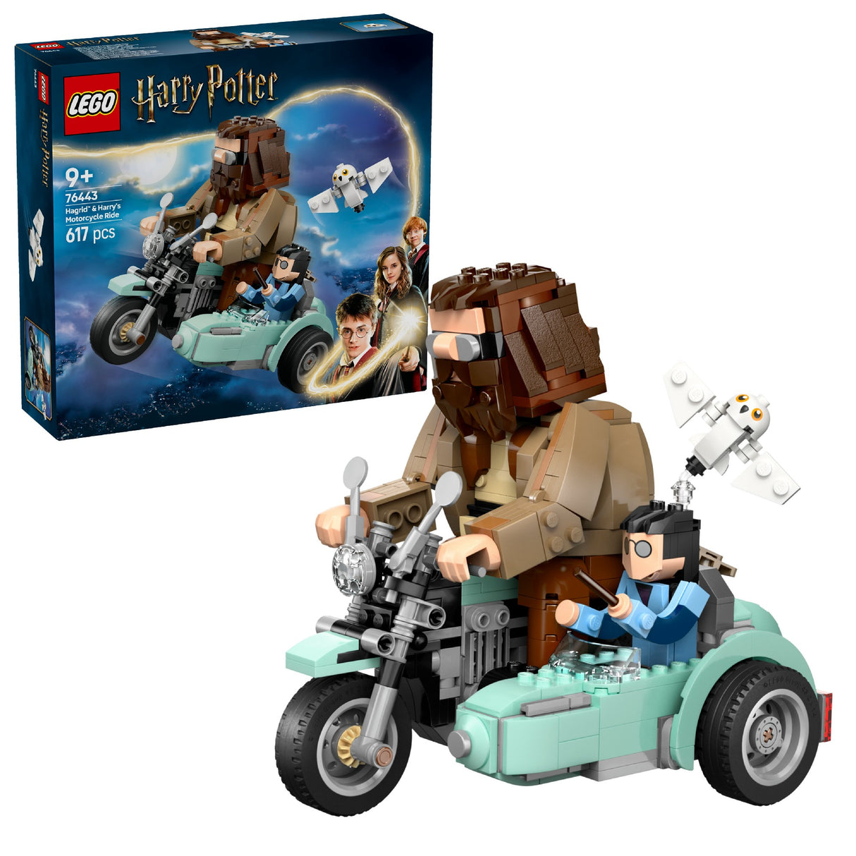 LEGO HARRY POTTER HAGRID™ & HARRY'S MOTORCYCLE RIDE 76443 AGE: 9+