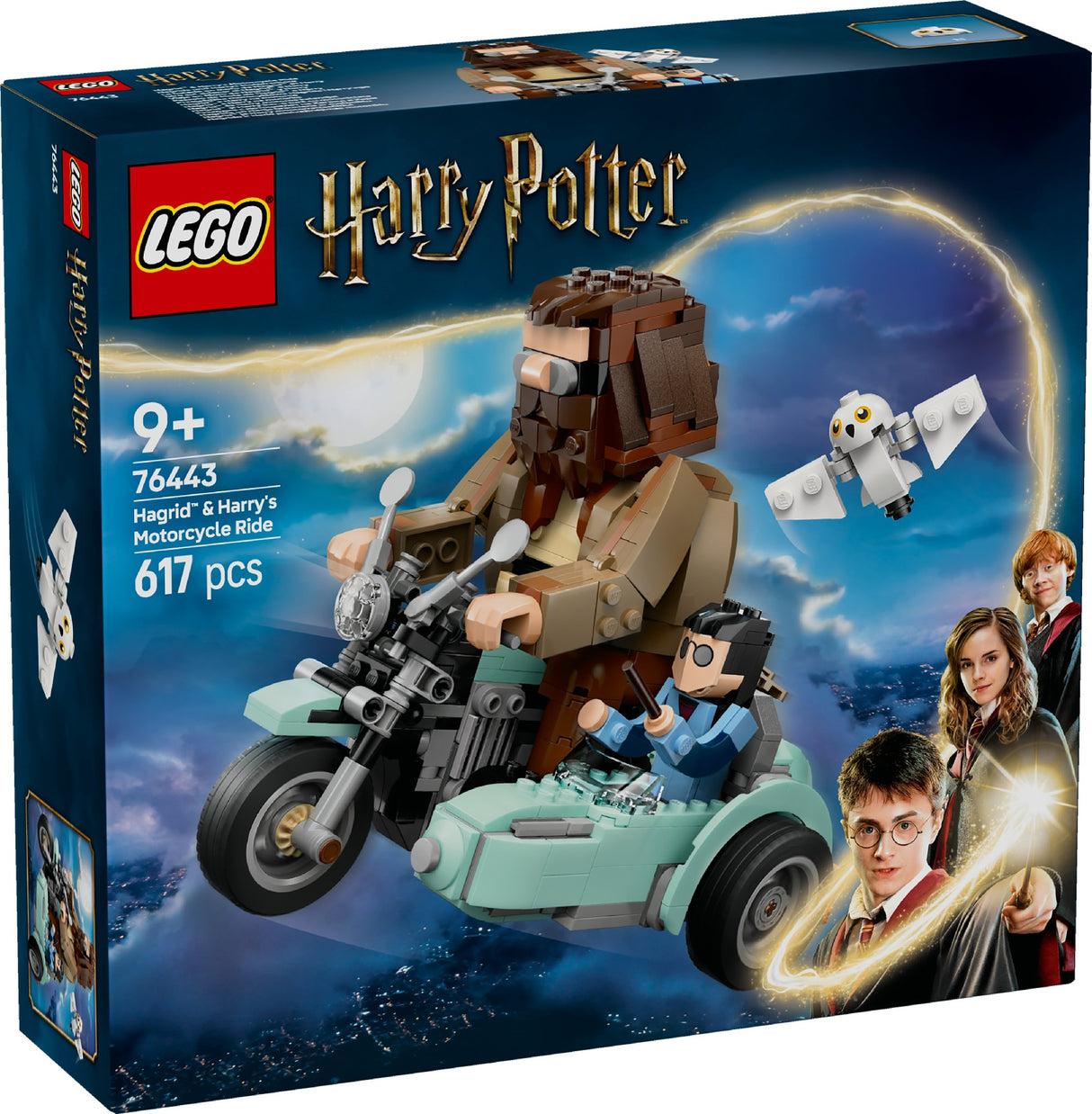 LEGO HARRY POTTER HAGRID™ & HARRY'S MOTORCYCLE RIDE 76443 AGE: 9+