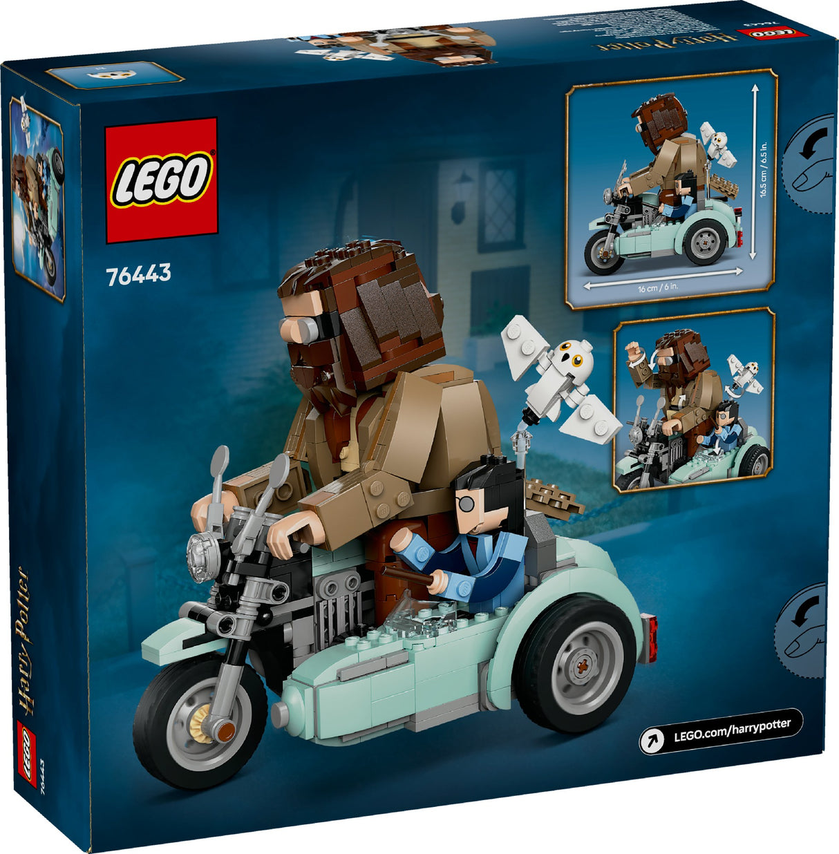 LEGO HARRY POTTER HAGRID™ & HARRY'S MOTORCYCLE RIDE 76443 AGE: 9+