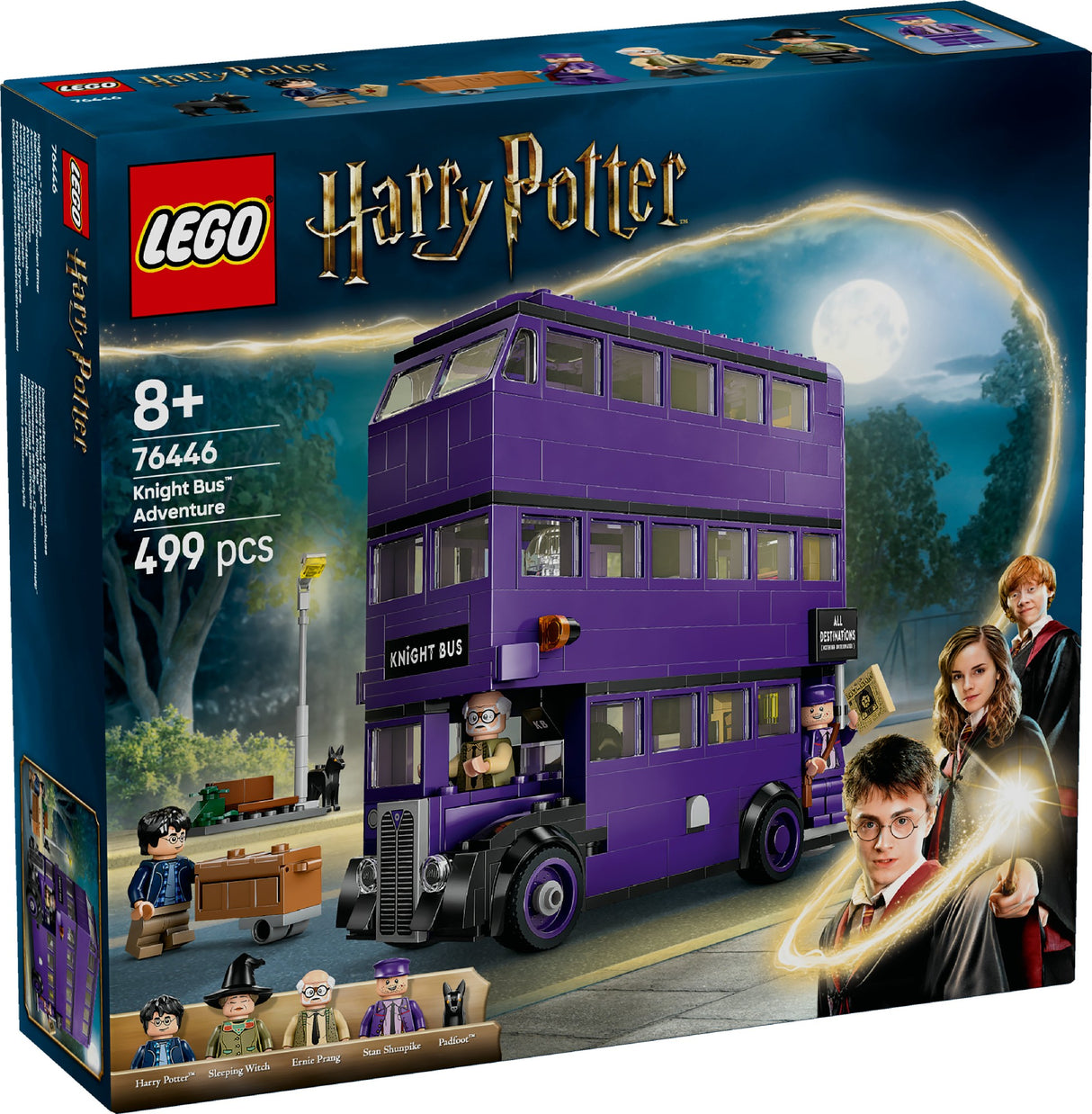 LEGO HARRY POTTER KNIGHT BUS ADVENTURE 76446 AGE:8+